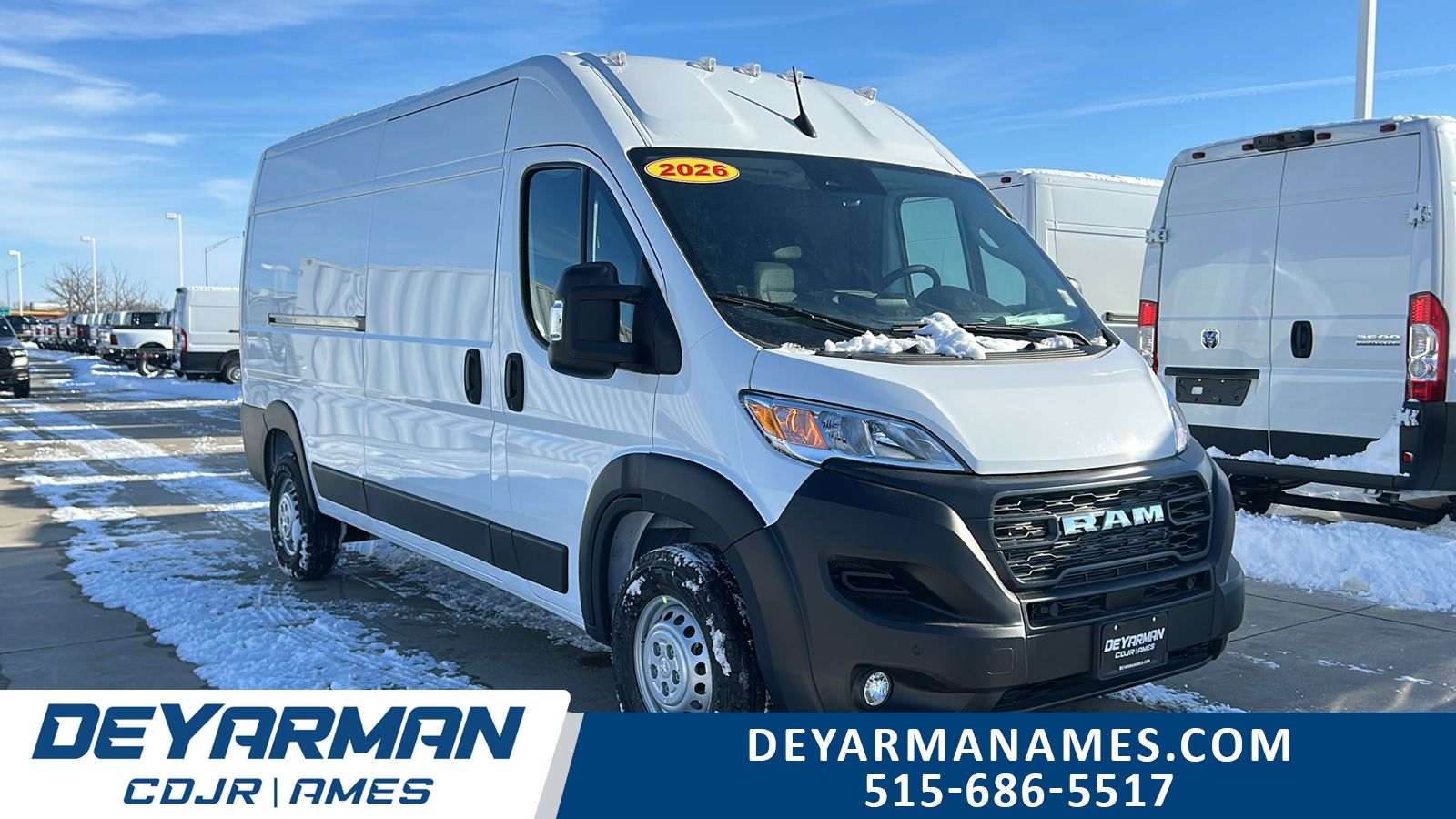 2026 RAM ProMaster