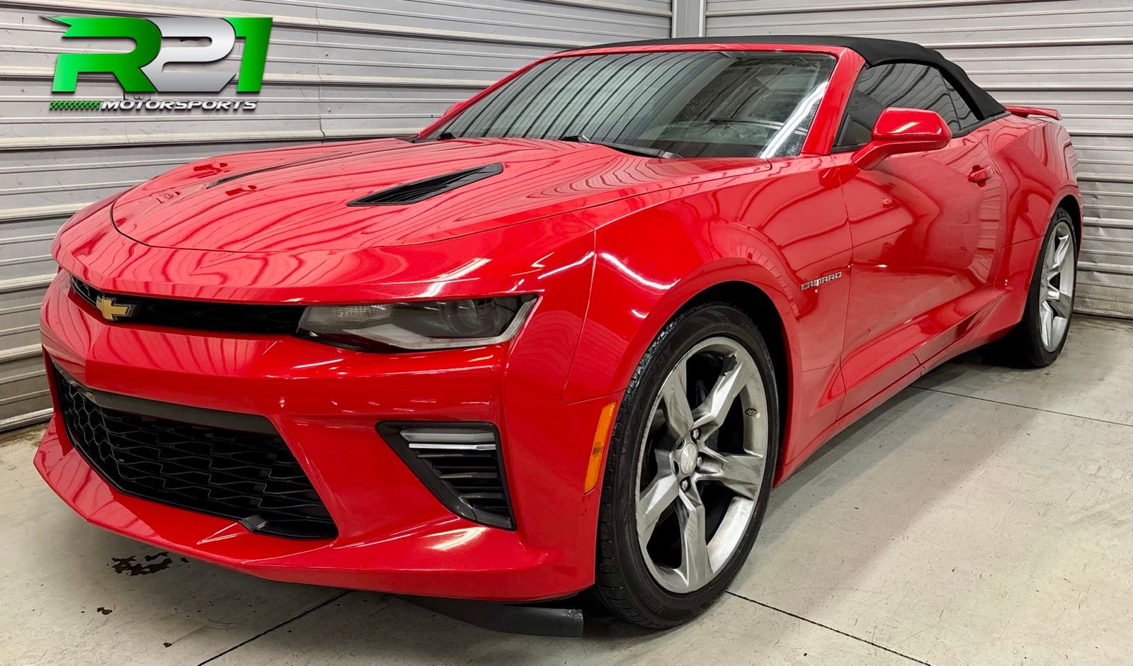 Red Hot 2017 Chevrolet Camaro Convertible Rear-Wheel Drive 8-Speed Automatic