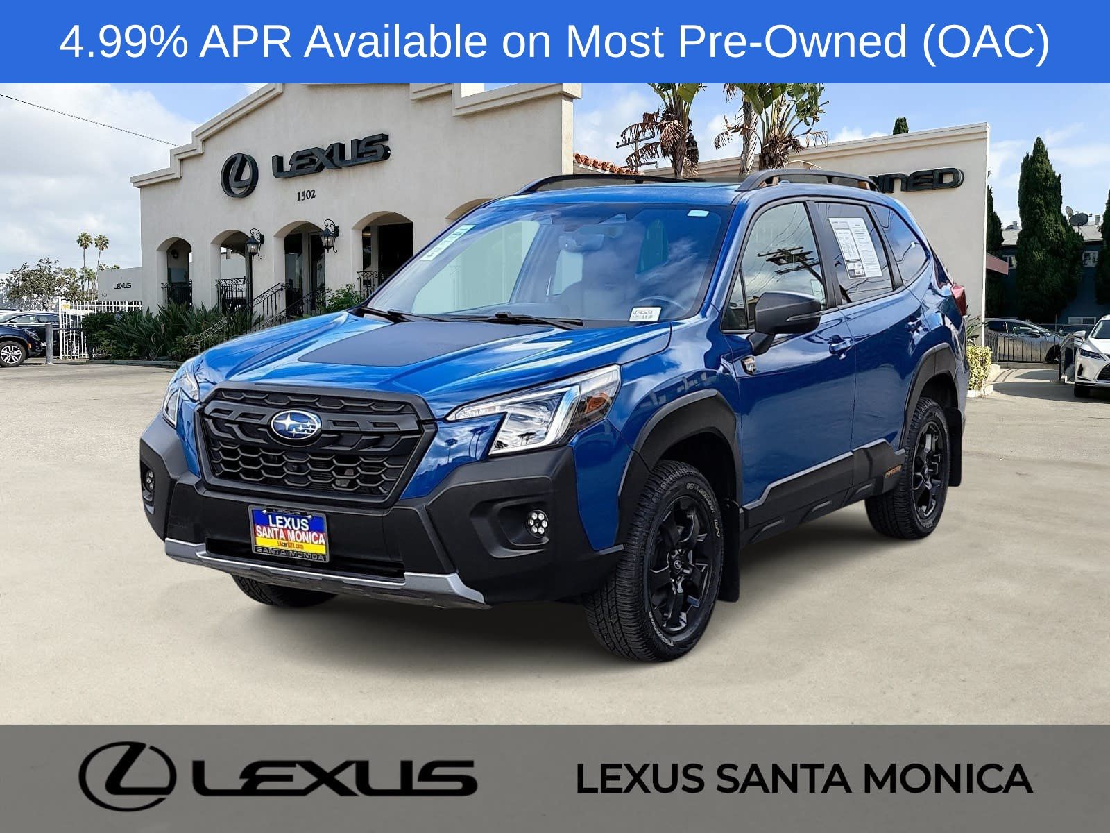 Geyser Blue 2023 Subaru Forester SUV / Crossover All-Wheel Drive Continuously Variable Transmission
