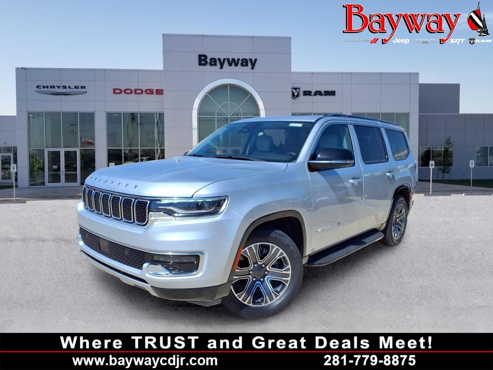 2024 Jeep Wagoneer Series II Silver at Bayway Chrysler Dodge Jeep Ram