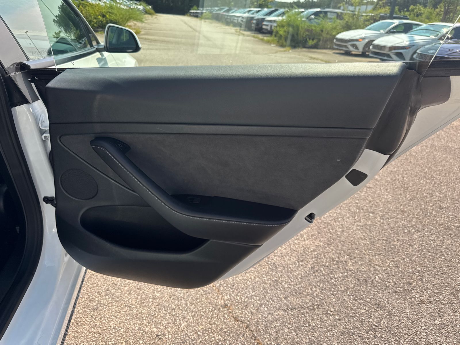 Used 2023 Pearl White Multi-Coat Tesla Base image 16