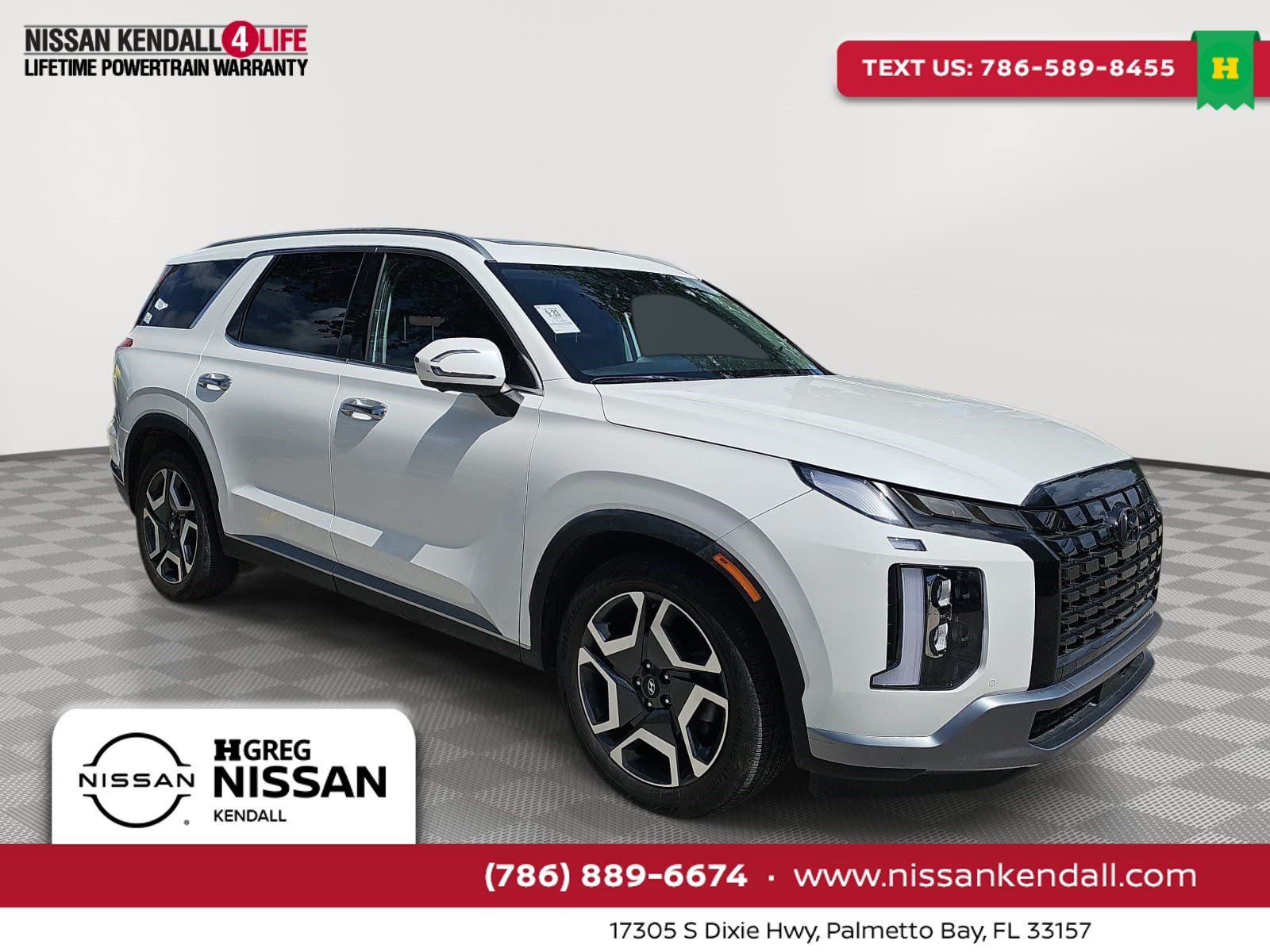 Hyper White 2025 Hyundai Palisade SUV / Crossover Front-Wheel Drive 8-Speed Automatic