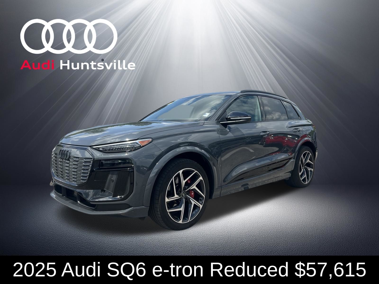 Magnet Gray 2025 Audi SQ6 e-tron SUV / Crossover All-Wheel Drive Automatic