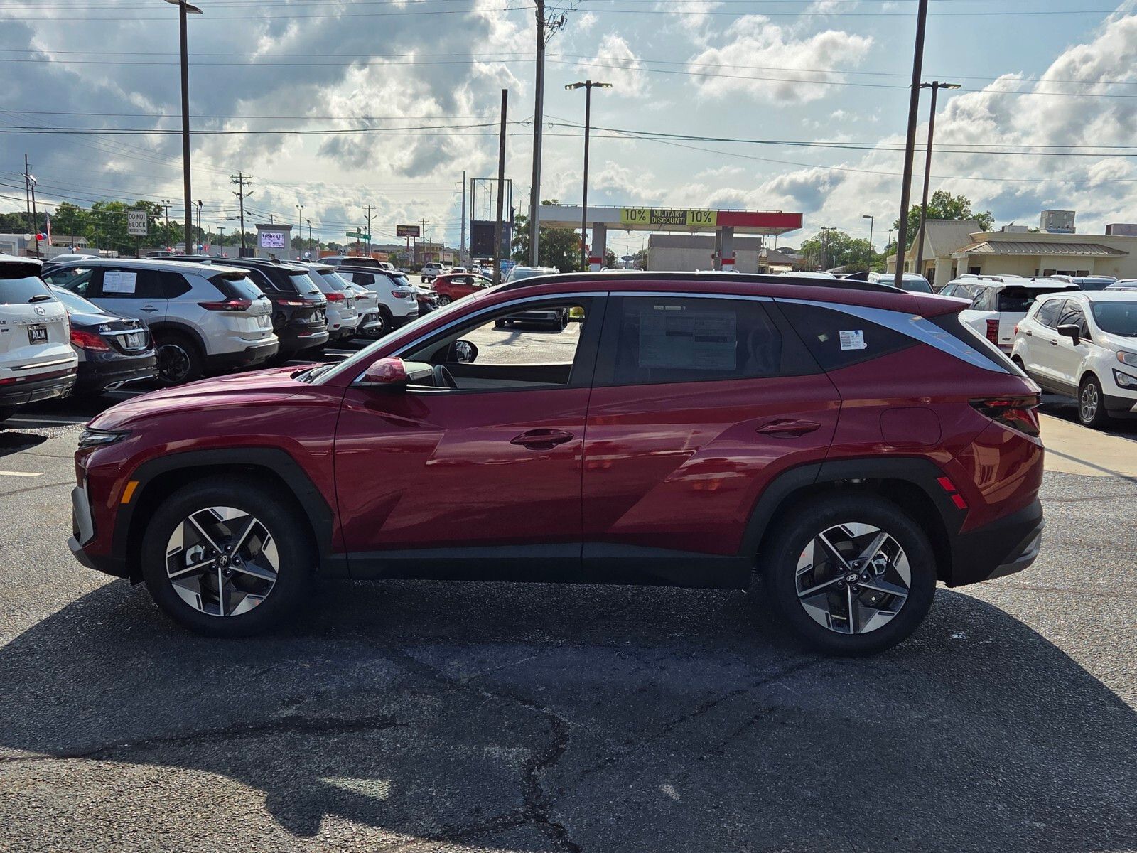 New 2026 Red Hyundai SEL image 4