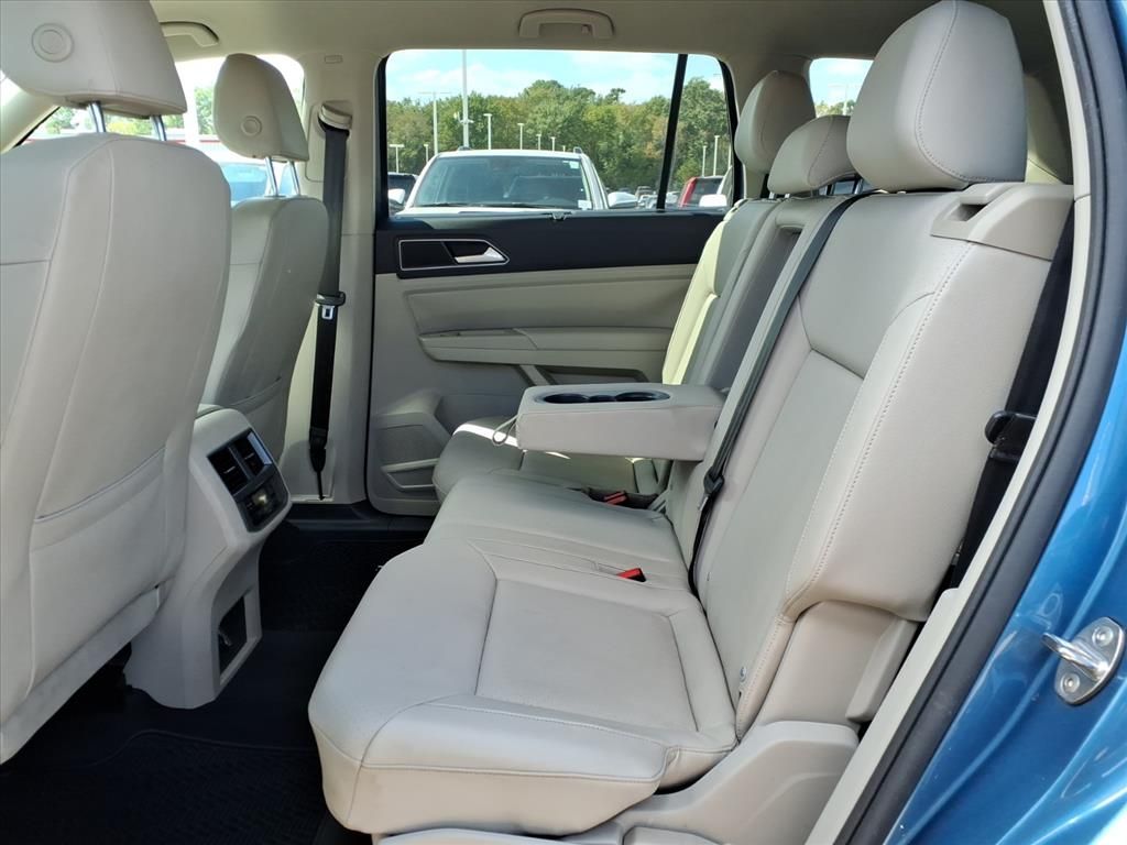 2019 Volkswagen Atlas 3.6L V6 SE Blue at DeMontrond Auto Country