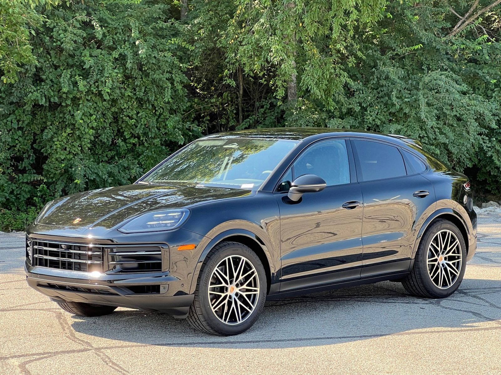 Black 2026 Porsche Cayenne Coupe Coupe All-Wheel Drive 8-Speed Automatic
