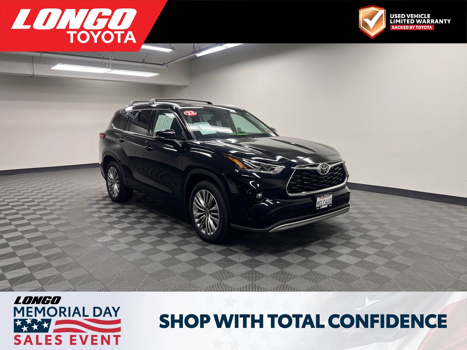 used 2023 Toyota Highlander car, priced at $39,388