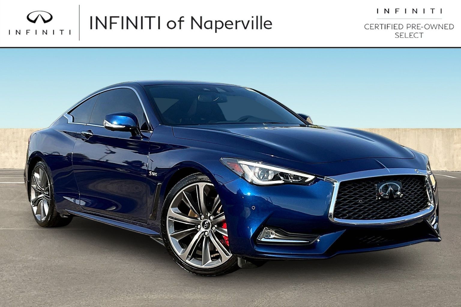 Iridium 2018 INFINITI Q60 Coupe All-Wheel Drive 7-Speed Automatic