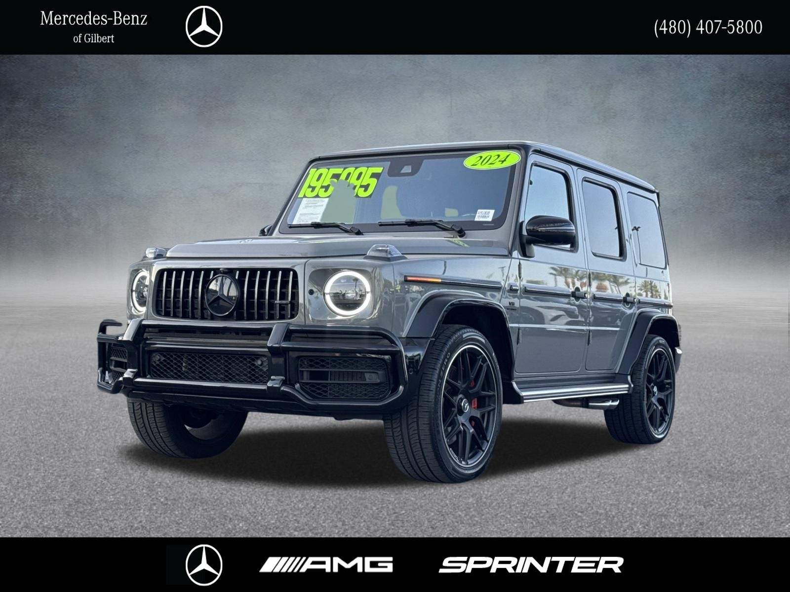 MANUFAKTUR Arabian Gray 2024 Mercedes-Benz G-Class SUV / Crossover All-Wheel Drive 9-Speed Automatic
