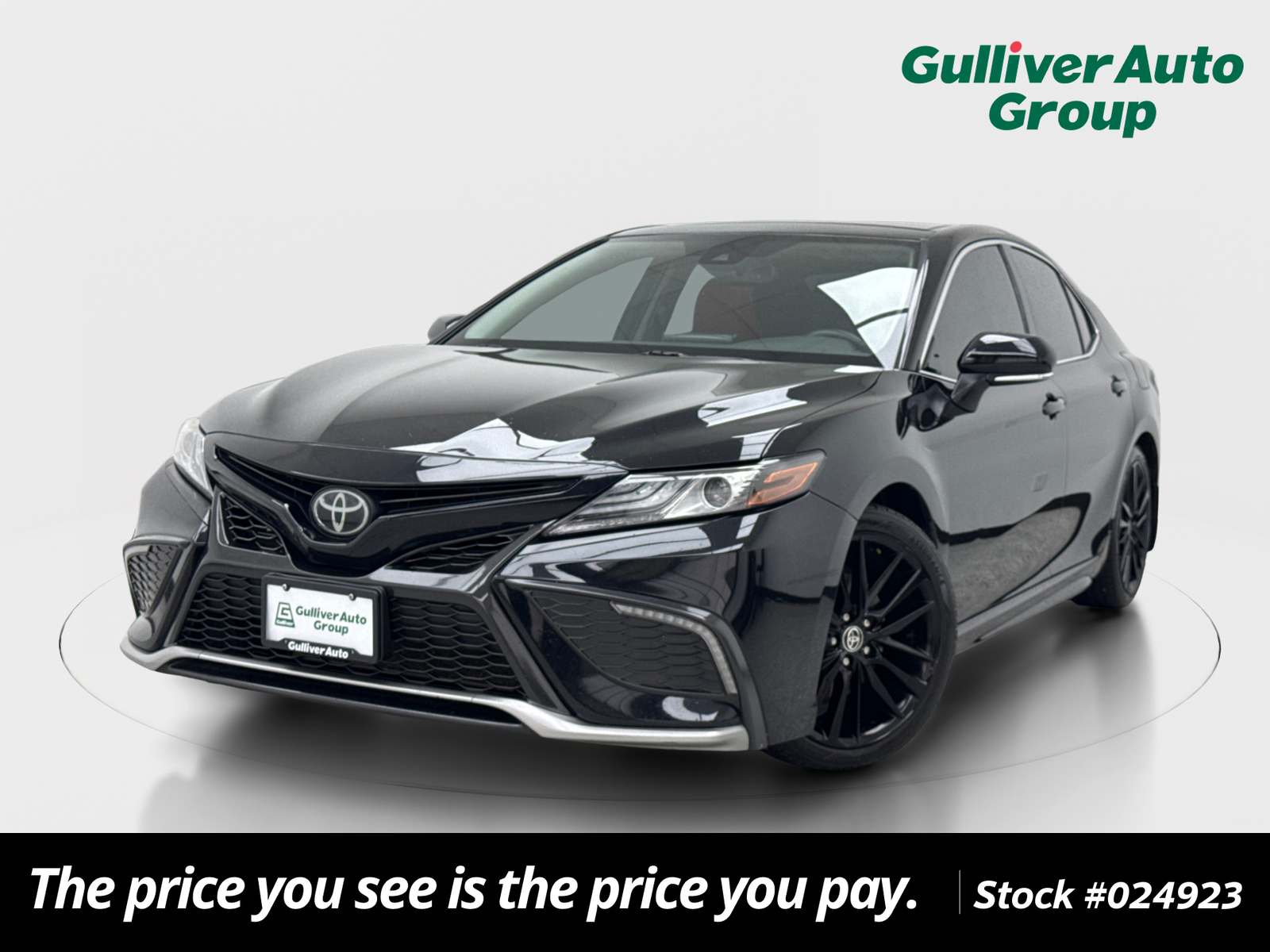 Midnight Black Metallic 2022 Toyota Camry XSE FWD Sedan Front-Wheel Drive 8-Speed Automatic