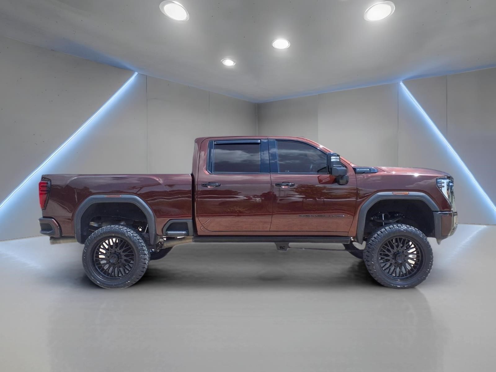 2024 GMC Sierra 2500HD Denali Ultimate Red at South Houston Nissan