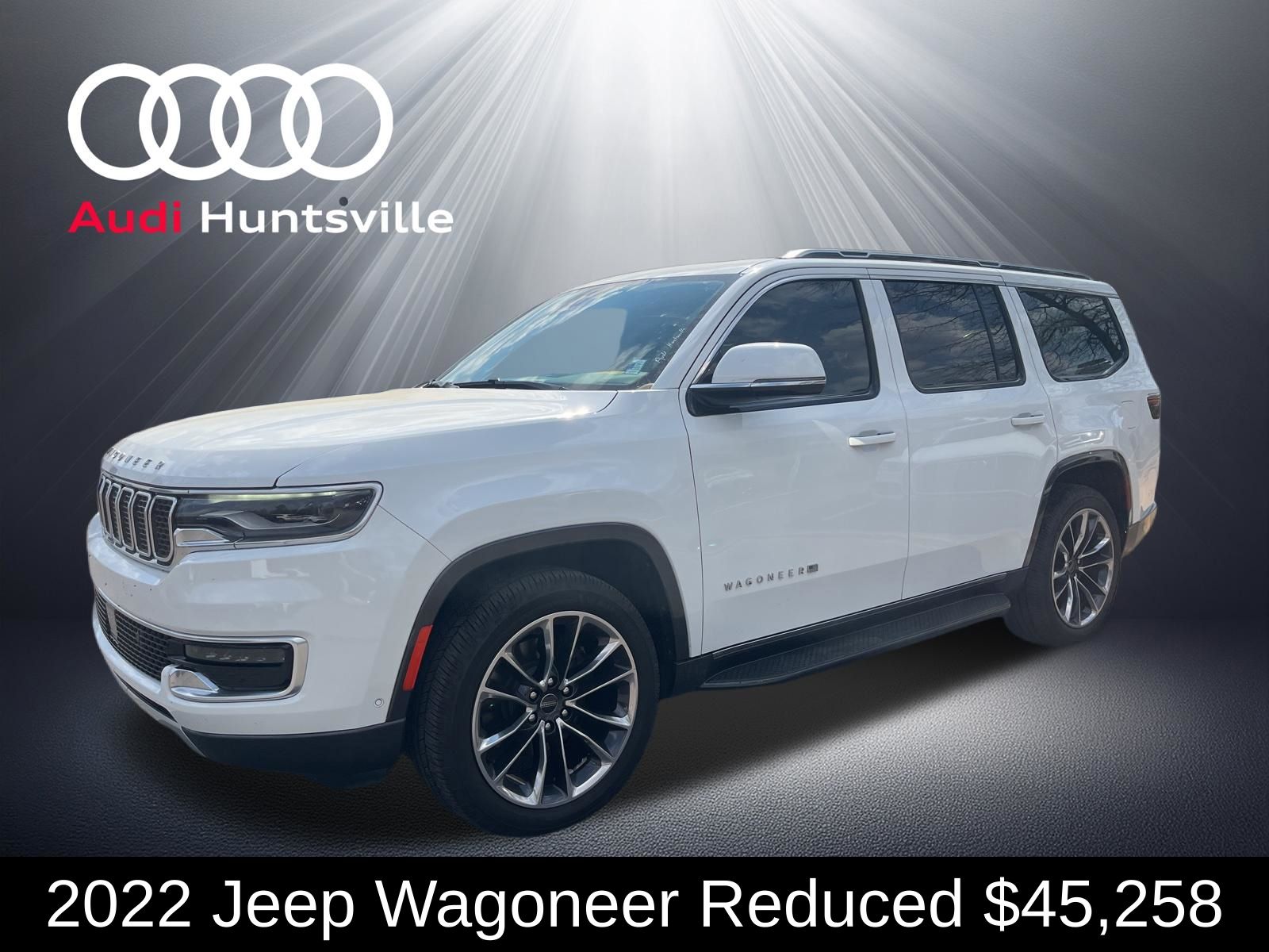 Bright White Clearcoat 2022 Jeep Wagoneer Series II 4WD SUV / Crossover Four-Wheel Drive 8-Speed Automatic