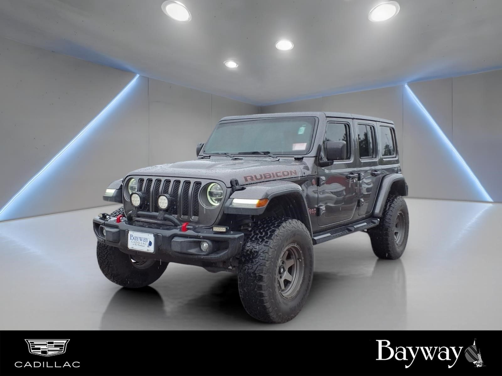 2018 Jeep Wrangler Unlimited Rubicon Gray at Autostrade