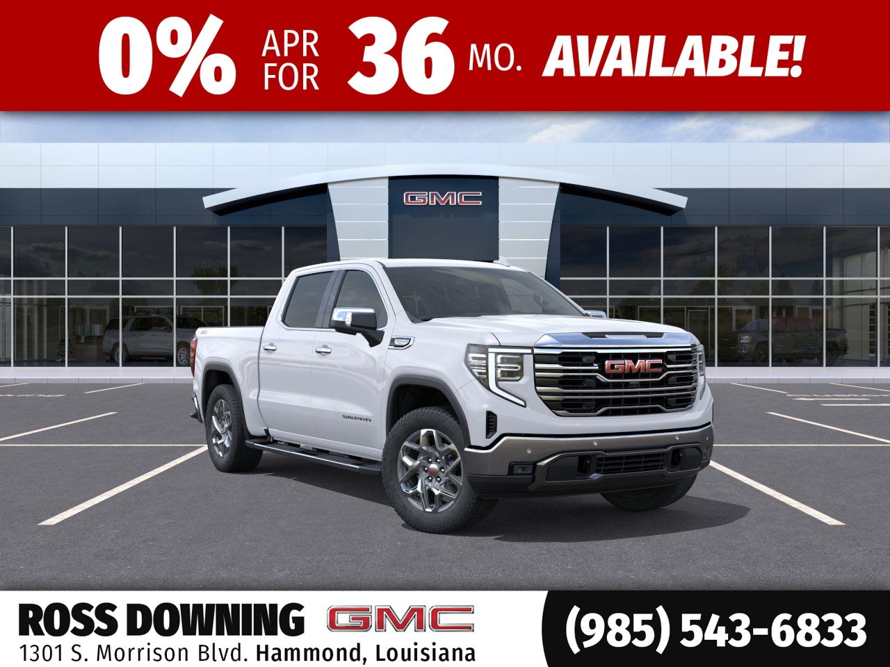 2026 GMC Sierra 1500 SLT Crew Cab 4WD