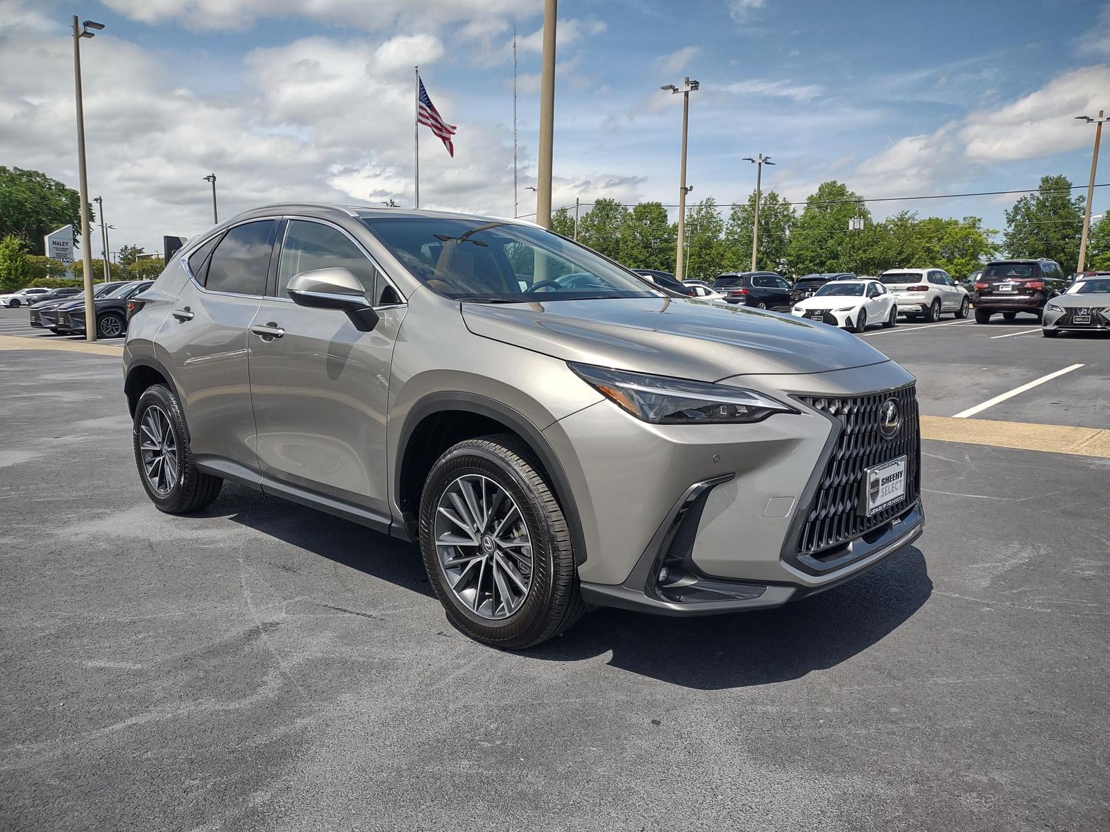 Silver 2025 Lexus NX 350 Premium AWD SUV / Crossover All-Wheel Drive 8-Speed Automatic