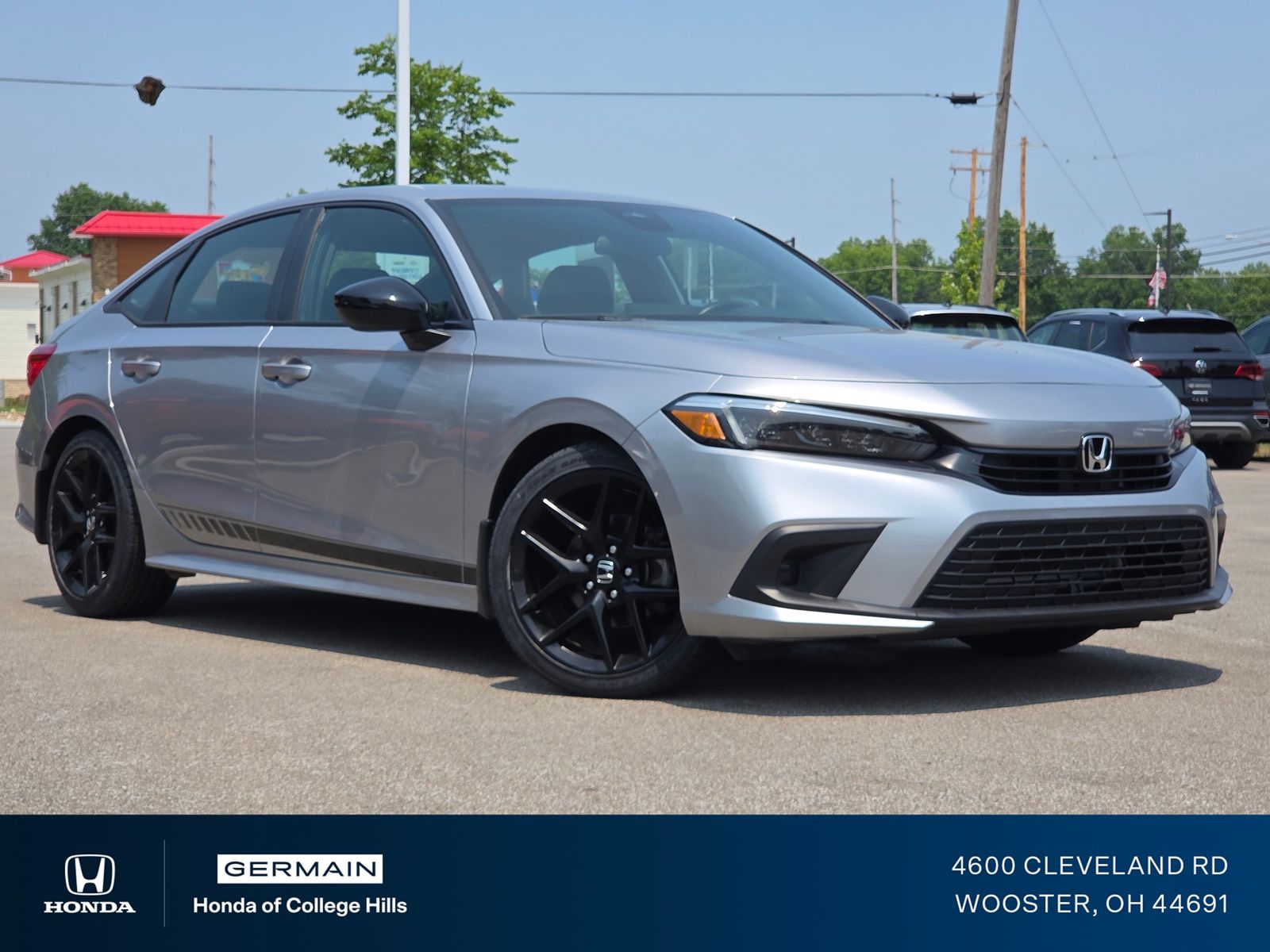 Certified Used 2024 Silver Honda Sport image 2