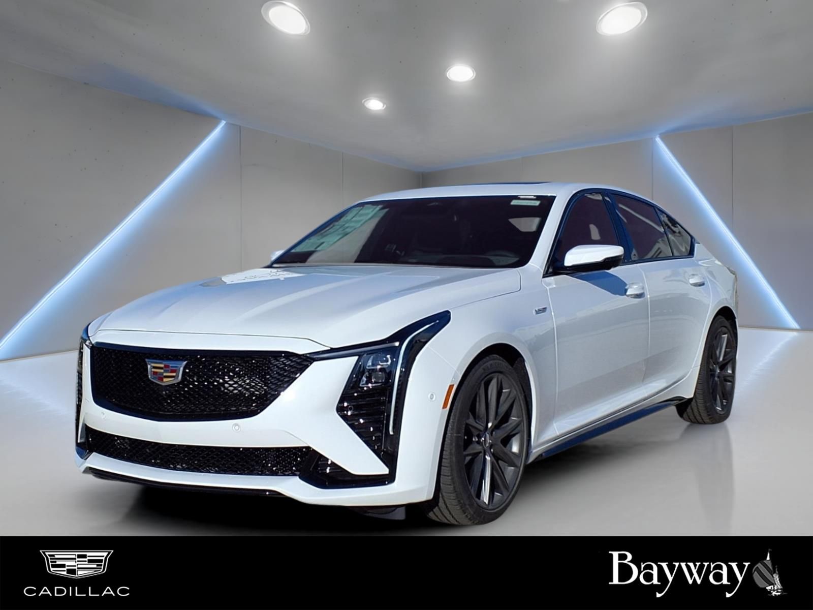 2026 Cadillac CT5 V-Series White at Bayway Cadillac of The Woodlands