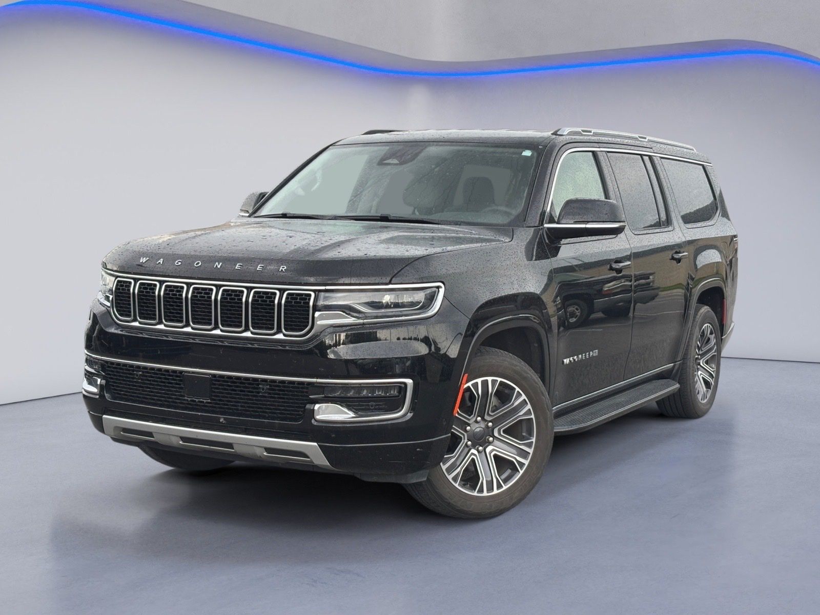 Diamond Black Crystal Pearlcoat 2024 Jeep Wagoneer L Series II RWD SUV / Crossover 4X2 8-Speed Automatic