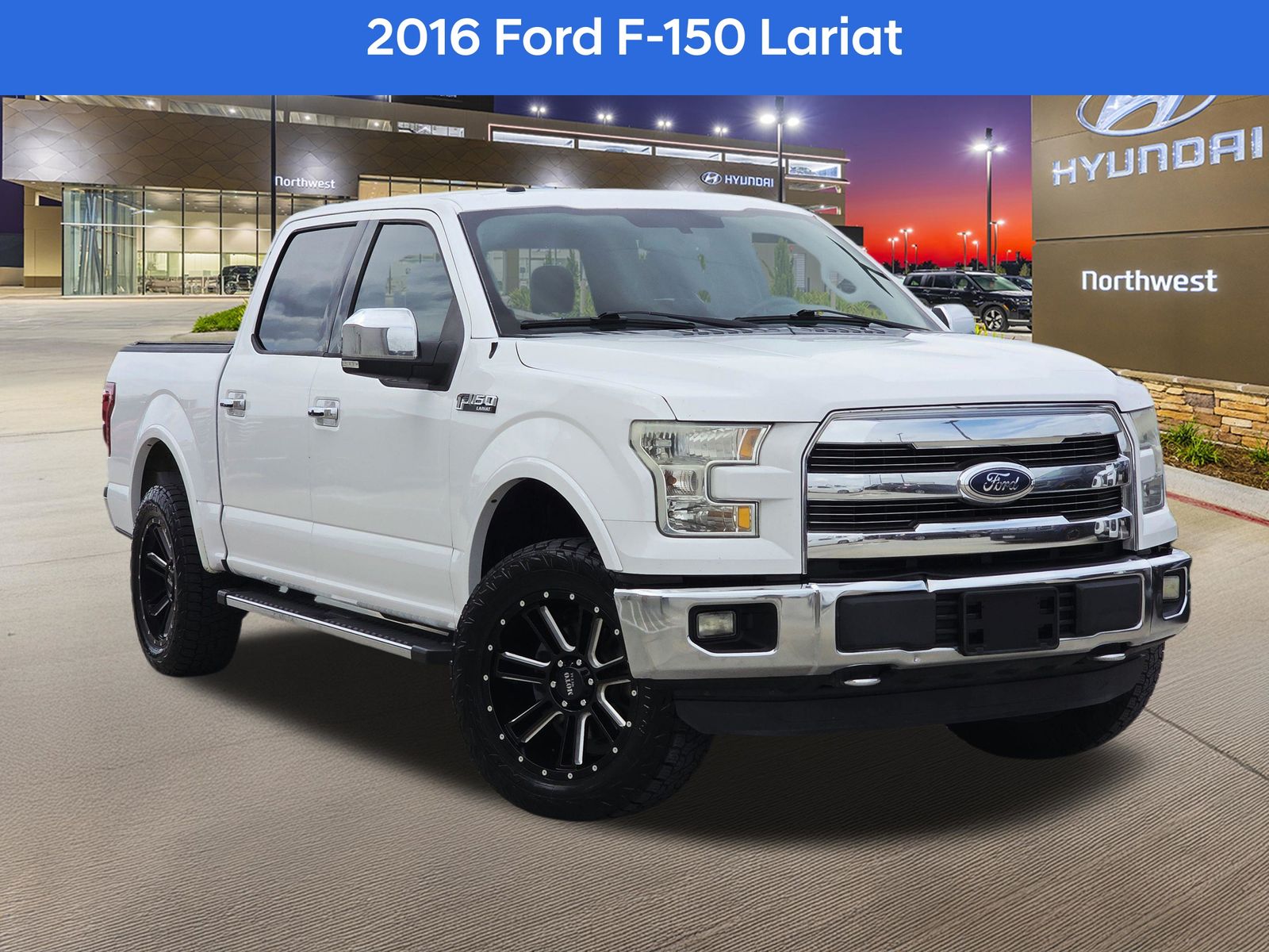 Oxford White 2016 Ford F-150 Pickup Truck Four-Wheel Drive 6-Speed Automatic