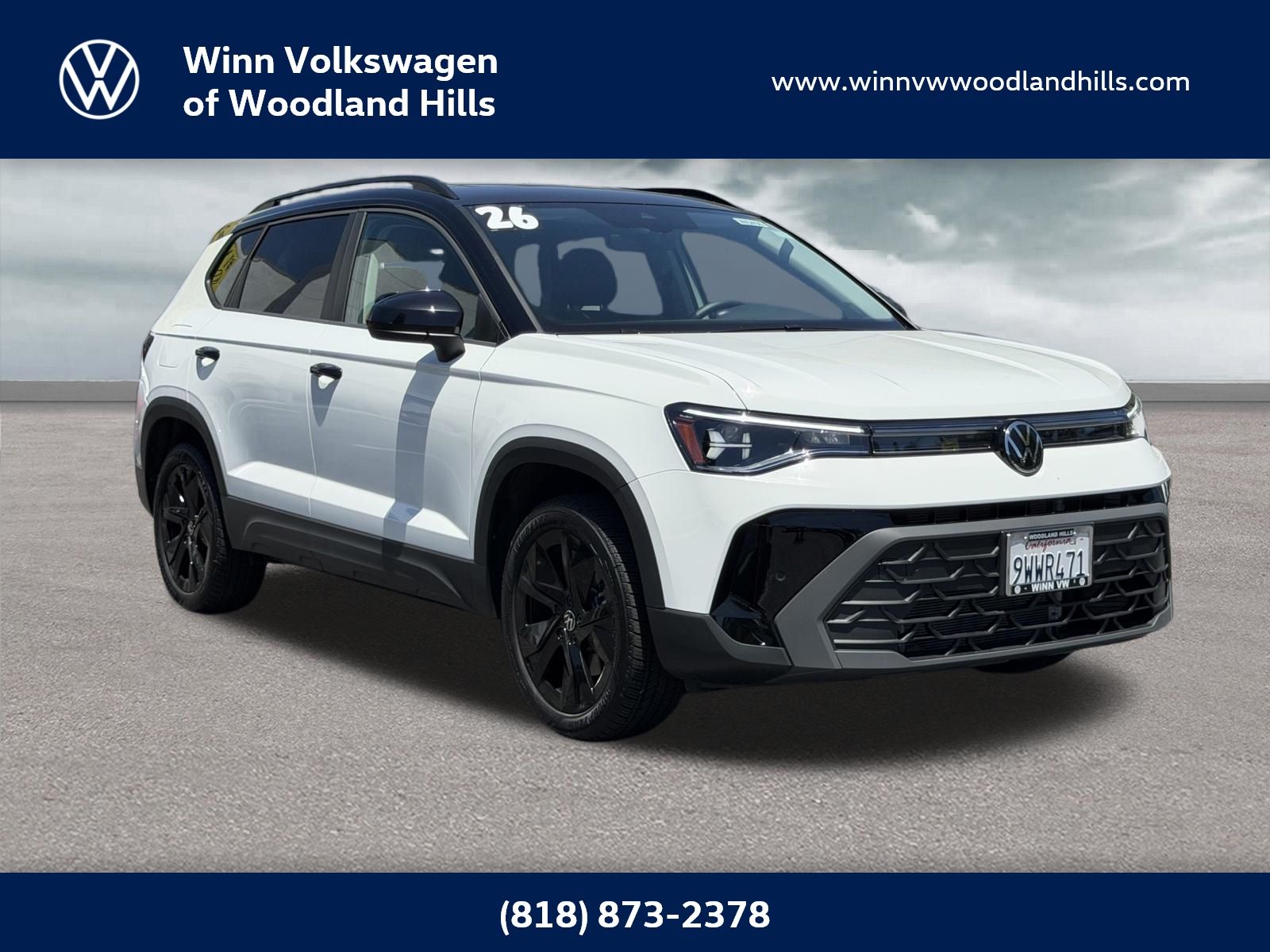 2026 Volkswagen Taos 1.5T SE Black