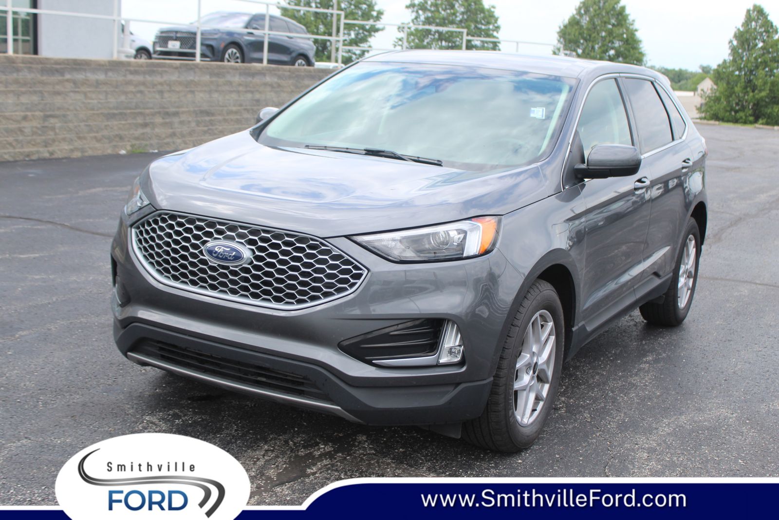 Carbonized Gray Metallic 2023 Ford Edge SUV / Crossover All-Wheel Drive 8-Speed Automatic