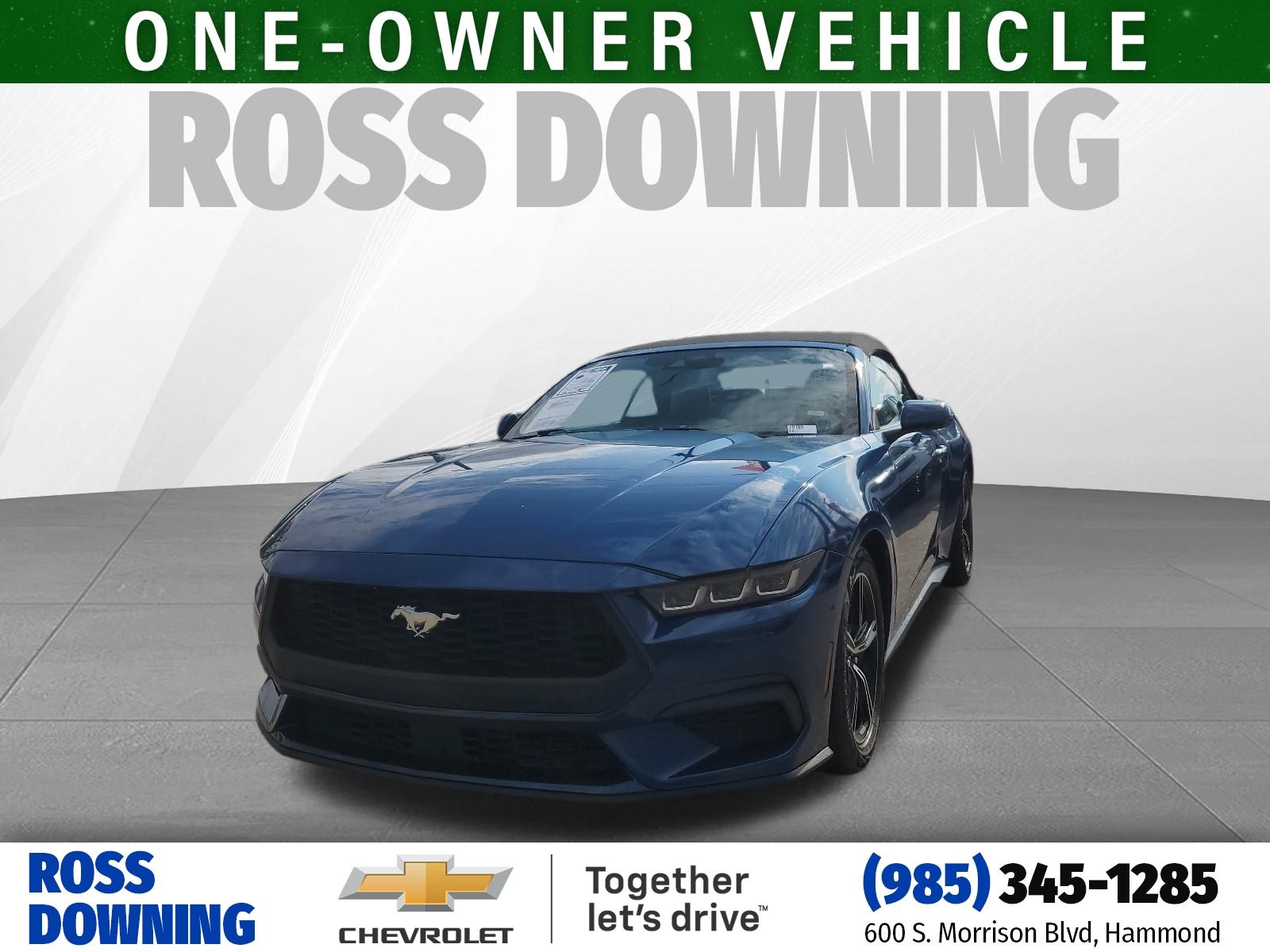 2024 Ford Mustang EcoBoost Premium Convertible RWD