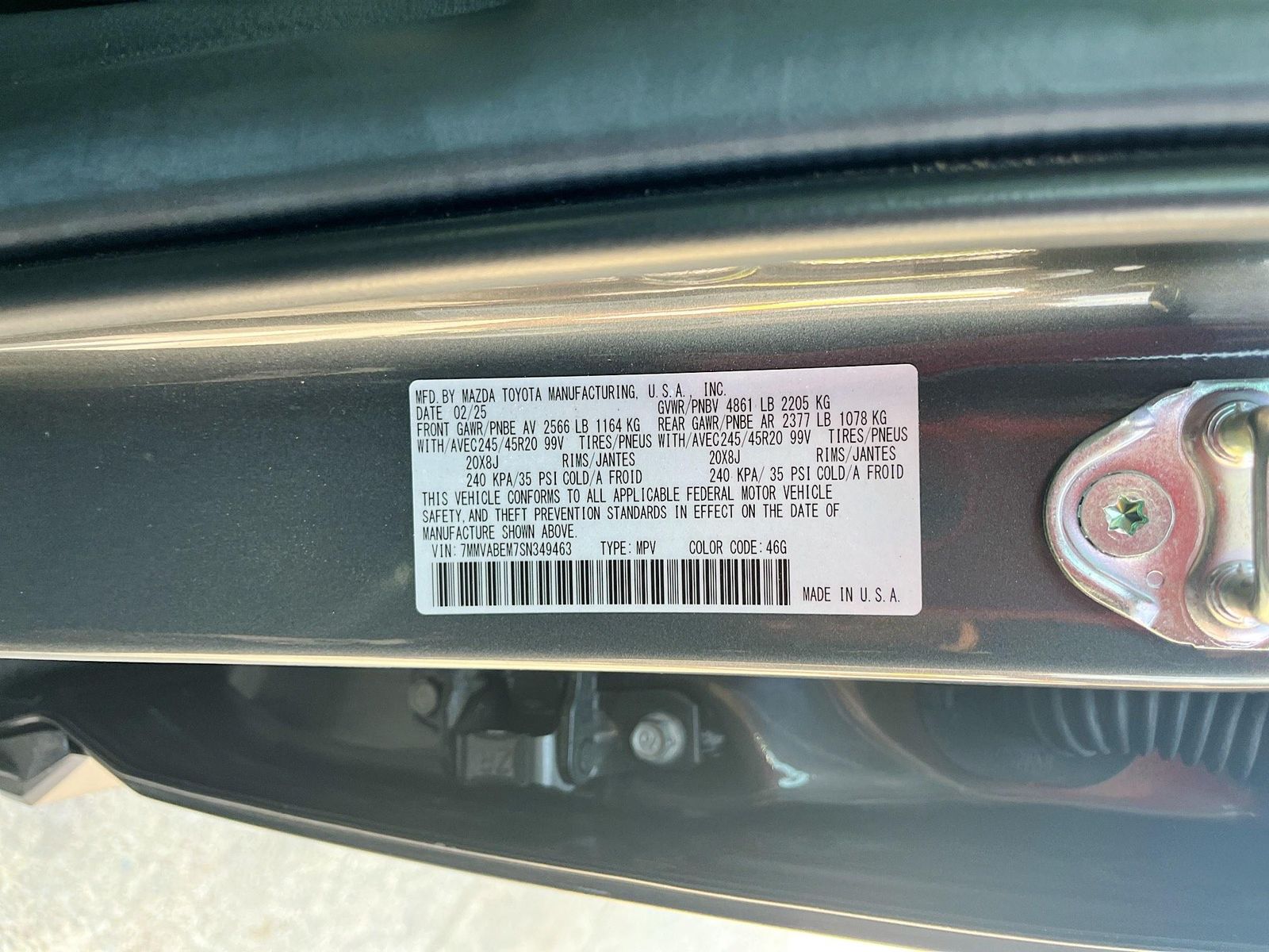 Used 2025 Gray Mazda 2.5 S Premium Plus Package image 33