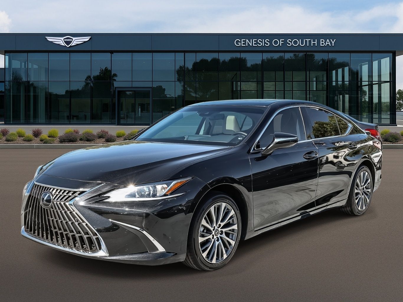 Black (Obsidian) 2025 Lexus ES Hybrid 300h FWD Sedan Front-Wheel Drive Continuously Variable Transmission