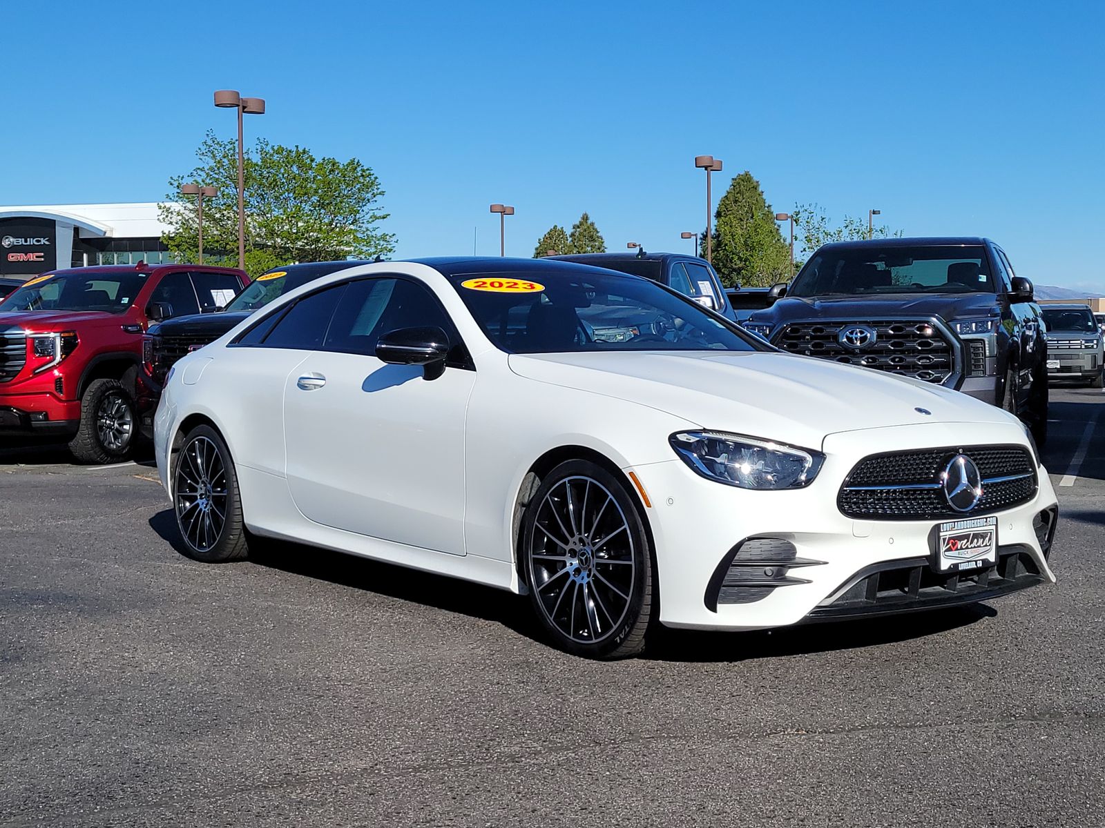 White 2023 Mercedes-Benz E-Class E 450 RWD Convertible Rear-Wheel Drive 9-Speed Automatic