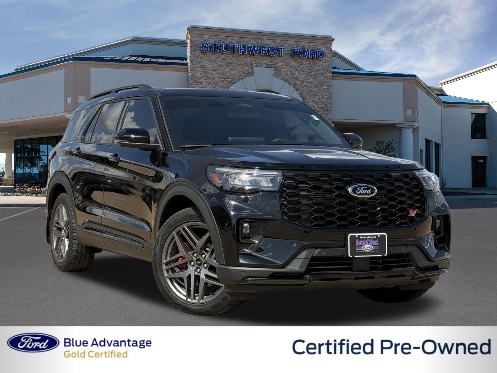 Black Metallic 2026 Ford Explorer SUV / Crossover All-Wheel Drive Automatic