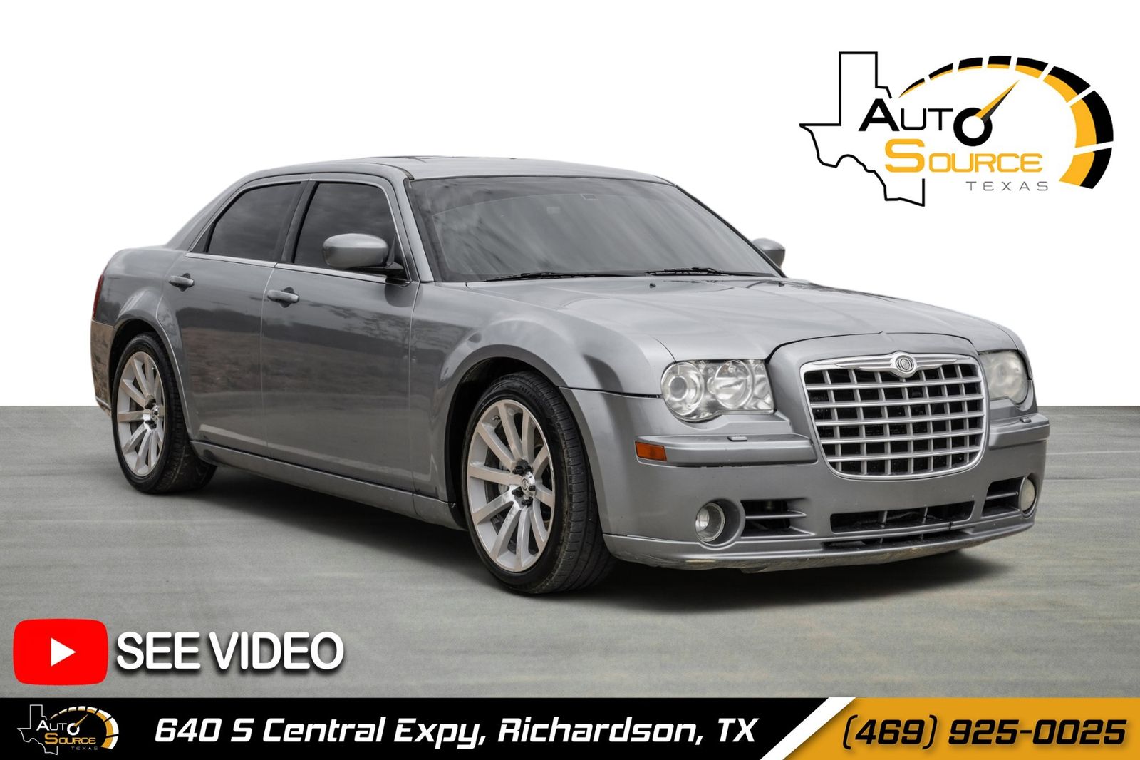 Silver Steel Metallic 2006 Chrysler 300 Sedan Rear-Wheel Drive 5-Speed Automatic