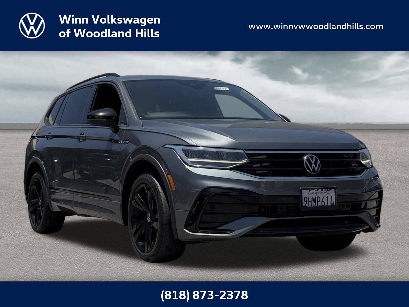 2023 Volkswagen Tiguan 2.0T SE R-Line Black