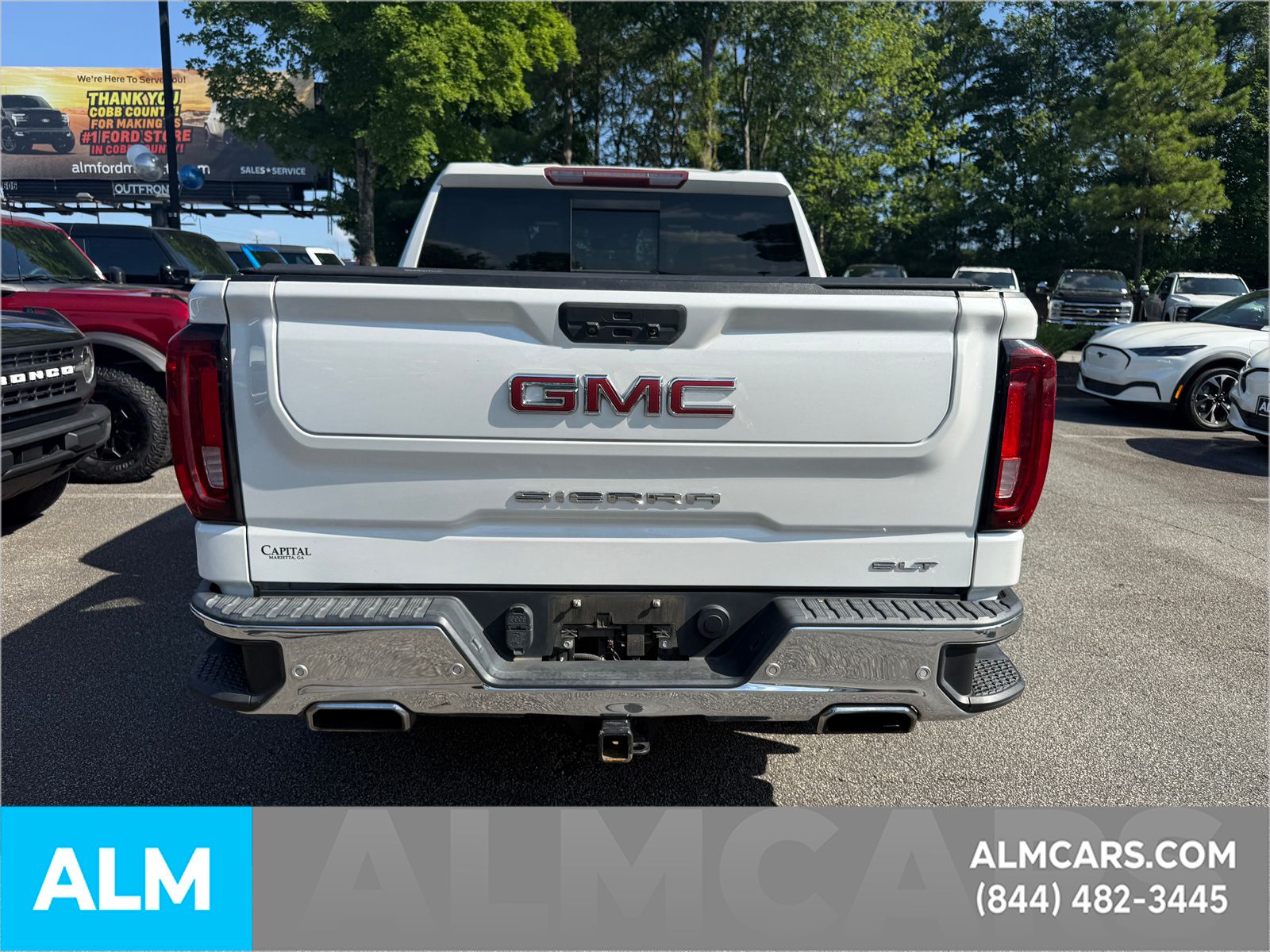 Used 2021 White GMC SLT image 12