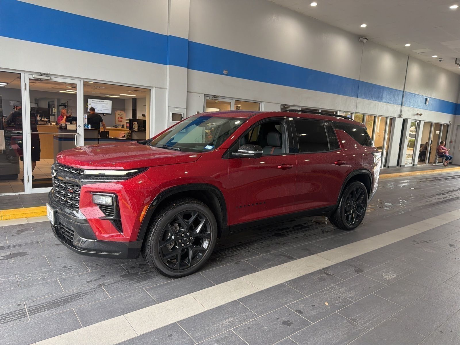 Radiant Red Tintcoat 2026 Chevrolet Traverse RS FWD SUV / Crossover Front-Wheel Drive 8-Speed Automatic