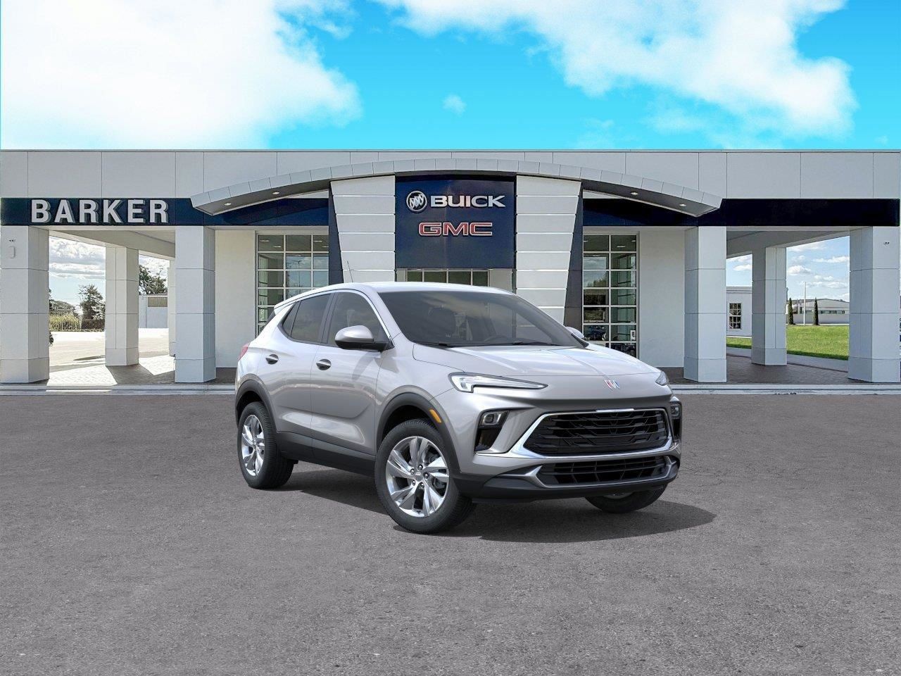 Moonstone Gray Metallic 2026 Buick Encore GX SUV / Crossover Front-Wheel Drive Continuously Variable Transmission
