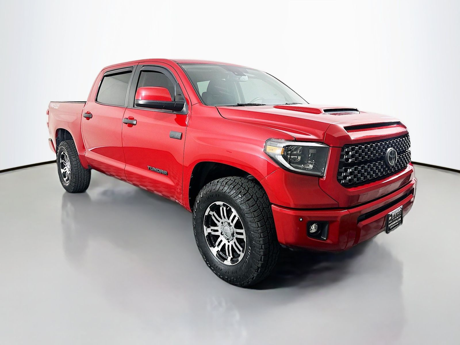 Barcelona Red Metallic 2021 Toyota Tundra Pickup Truck Four-Wheel Drive 6-Speed Automatic