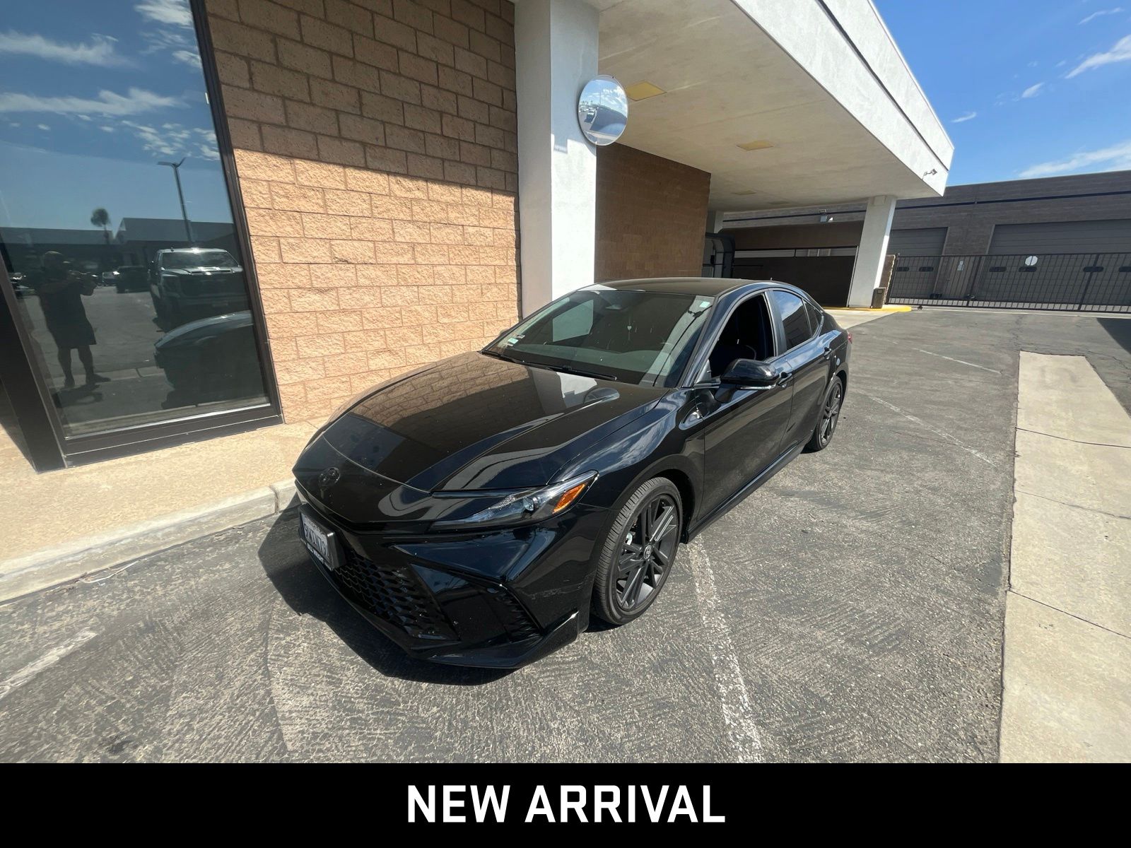 Midnight Black Metallic 2026 Toyota Camry Sedan Front-Wheel Drive Continuously Variable Transmission