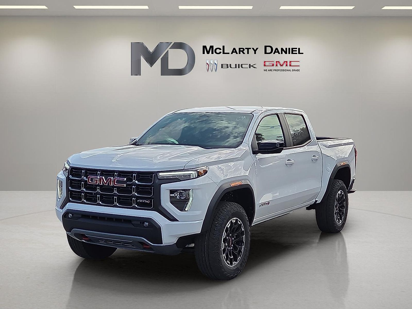 Summit White 2026 GMC Canyon Pickup Truck Four-Wheel Drive 8-Speed Automatic
