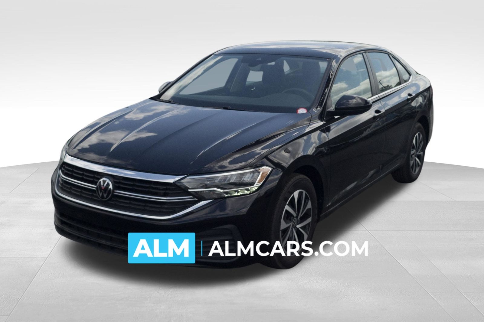 Deep Black Pearl 2024 Volkswagen Jetta S FWD Sedan Front-Wheel Drive 8-Speed Automatic