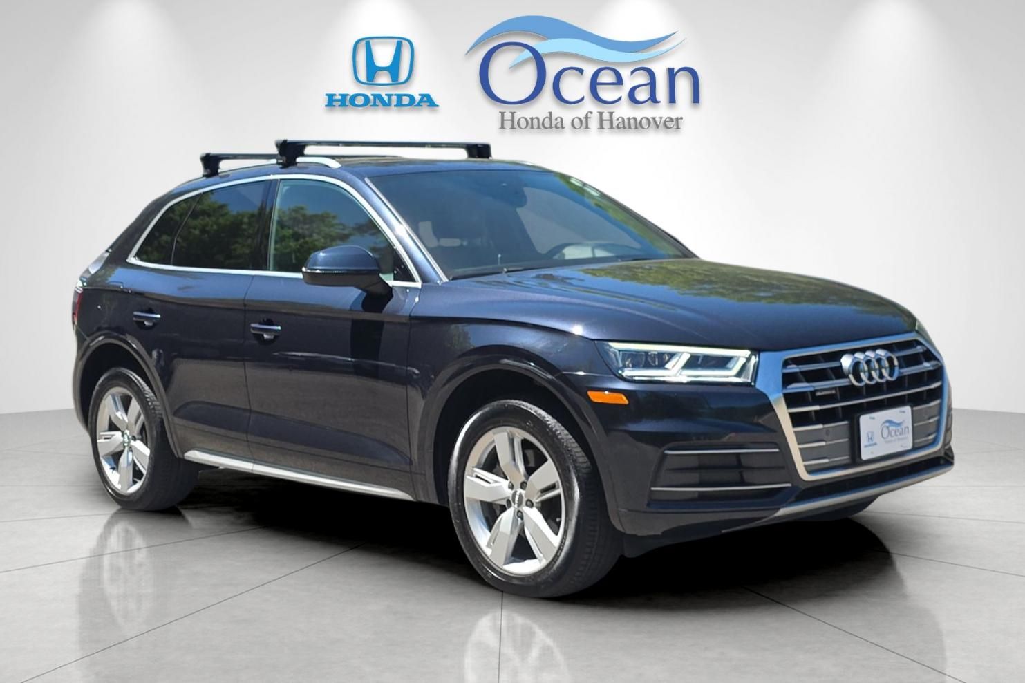Moonlight Blue Metallic 2019 Audi Q5 quattro Premium Plus 45 TFSI SUV / Crossover All-Wheel Drive 7-Speed Automatic