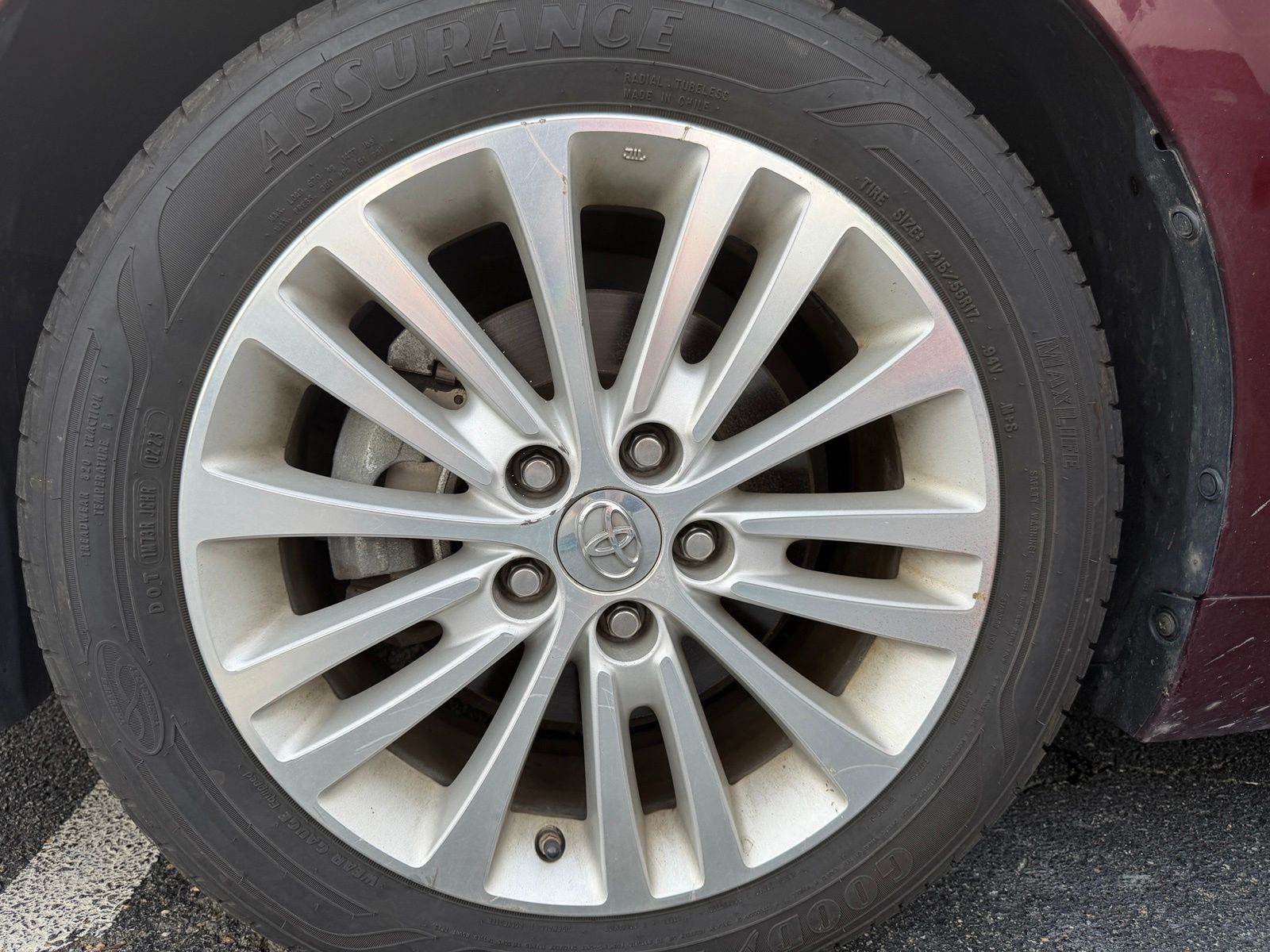 Used 2014 Red Toyota Limited image 22