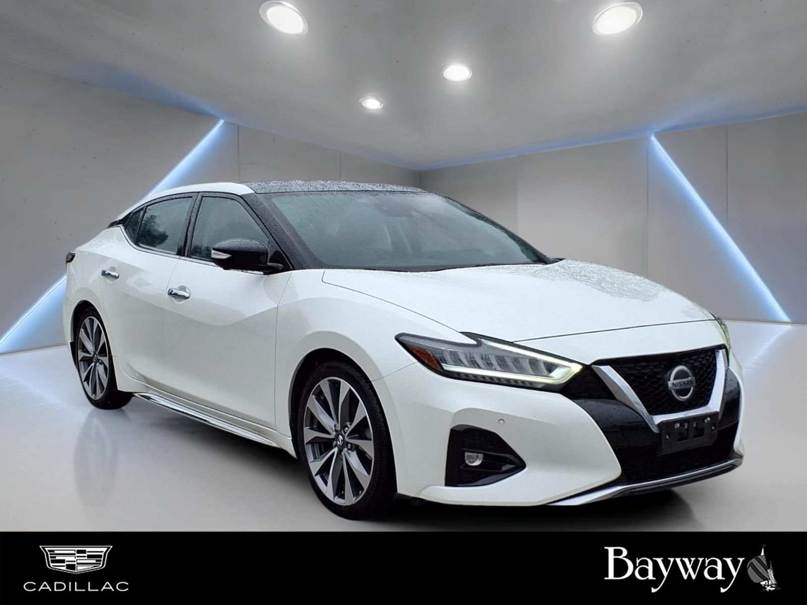 2020 Nissan Maxima Platinum White at Bravo Nissan