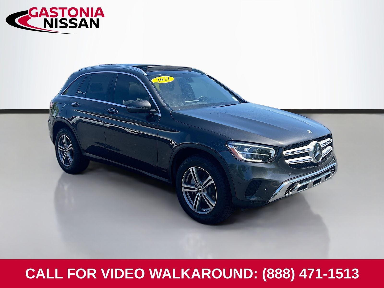 Graphite Gray Metallic 2021 Mercedes-Benz GLC 300 SUV RWD SUV / Crossover Rear-Wheel Drive 9-Speed Automatic