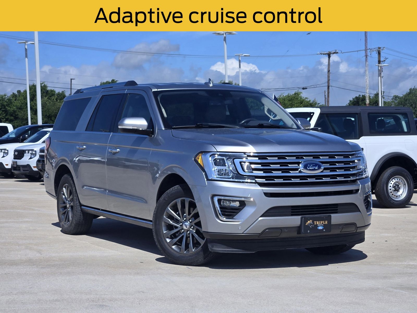 Silver Metallic 2020 Ford Expedition MAX Limited RWD SUV / Crossover 4X2 Automatic