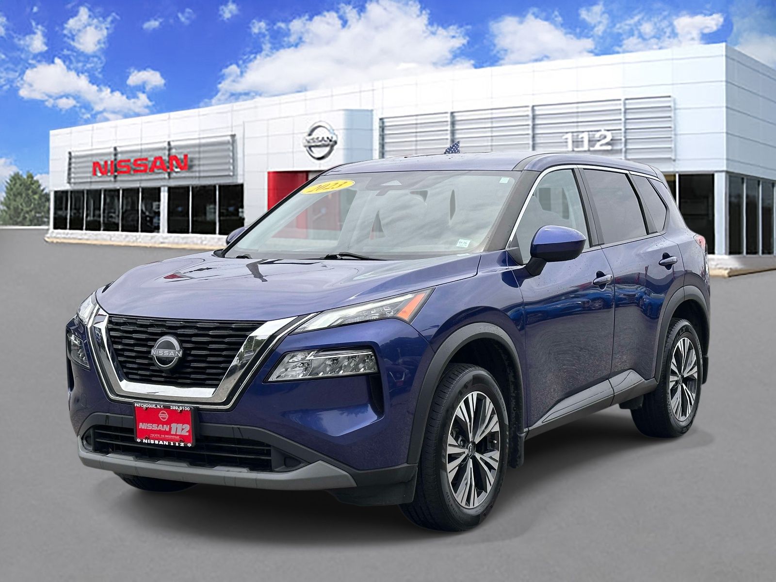 Caspian Blue Metallic 2023 Nissan Rogue SUV / Crossover All-Wheel Drive Continuously Variable Transmission