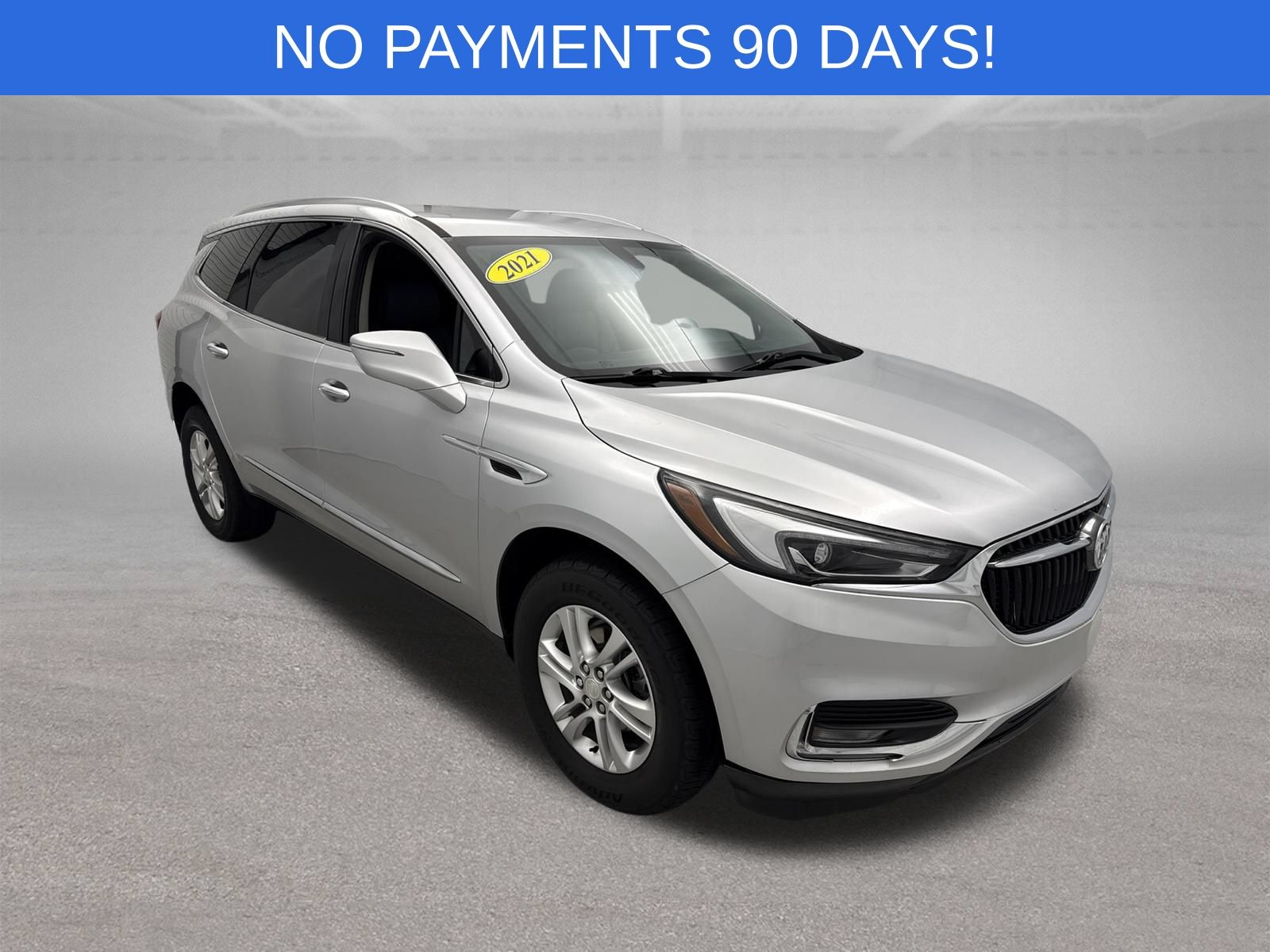 Quicksilver Metallic 2021 Buick Enclave SUV / Crossover Front-Wheel Drive 9-Speed Automatic