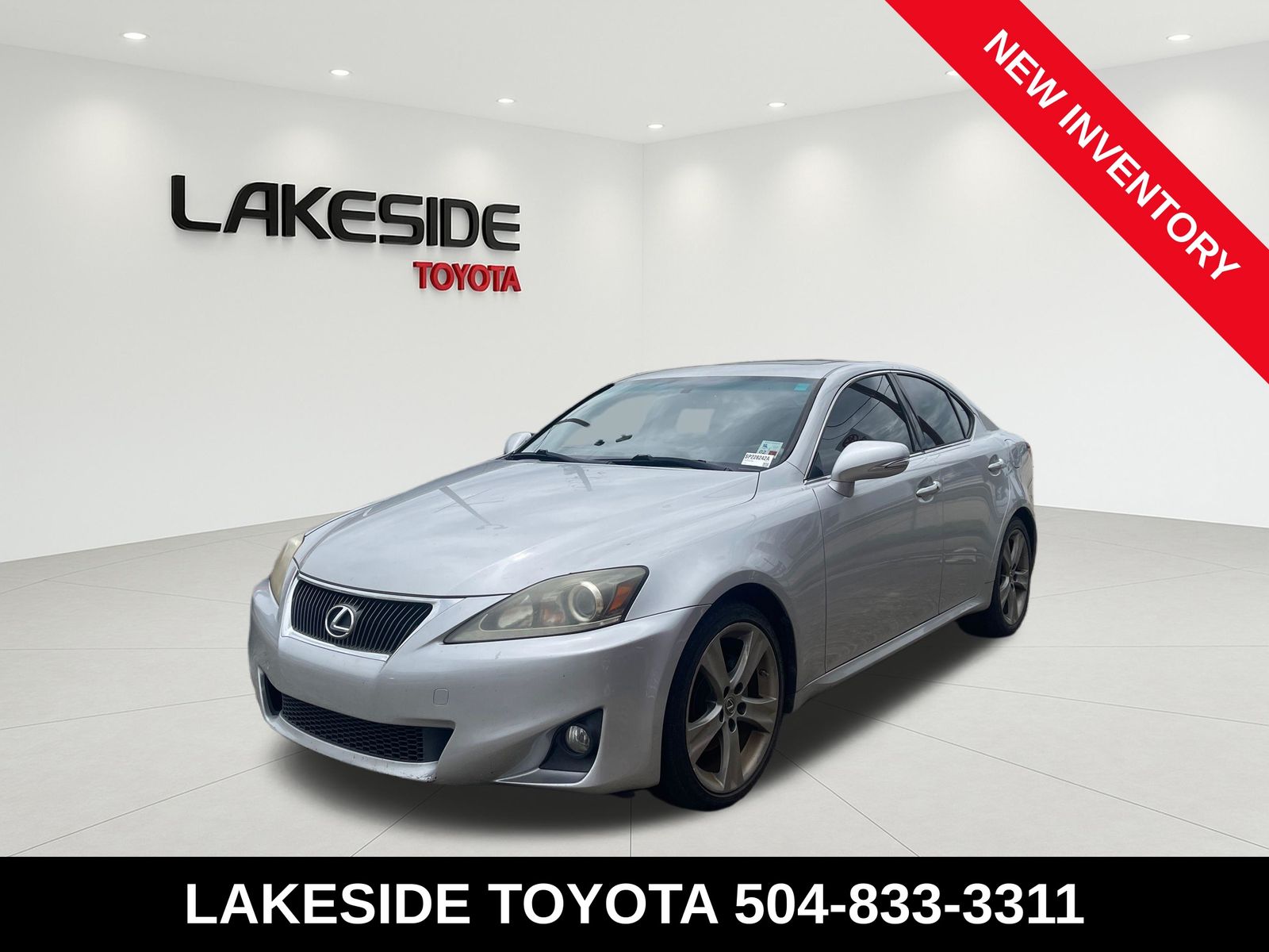 Tungsten Pearl 2013 Lexus IS Sedan Rear-Wheel Drive 6-Speed Automatic