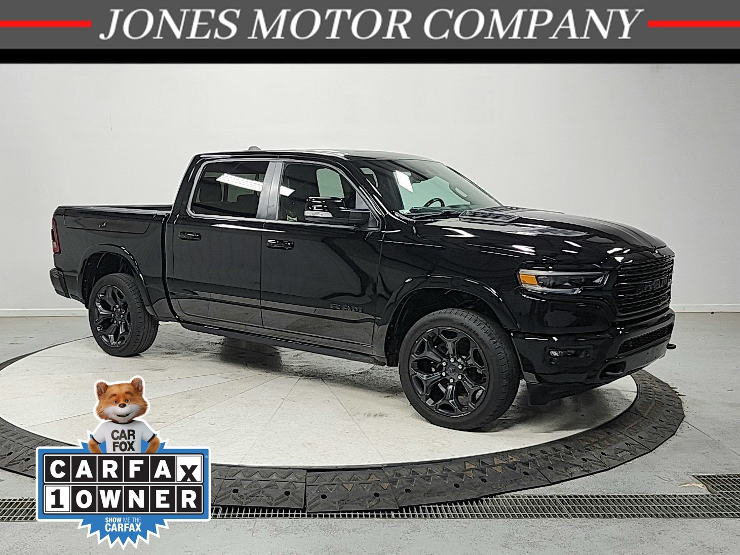 Diamond Black 2022 RAM 1500 Pickup Truck Four-Wheel Drive 8-Speed Automatic