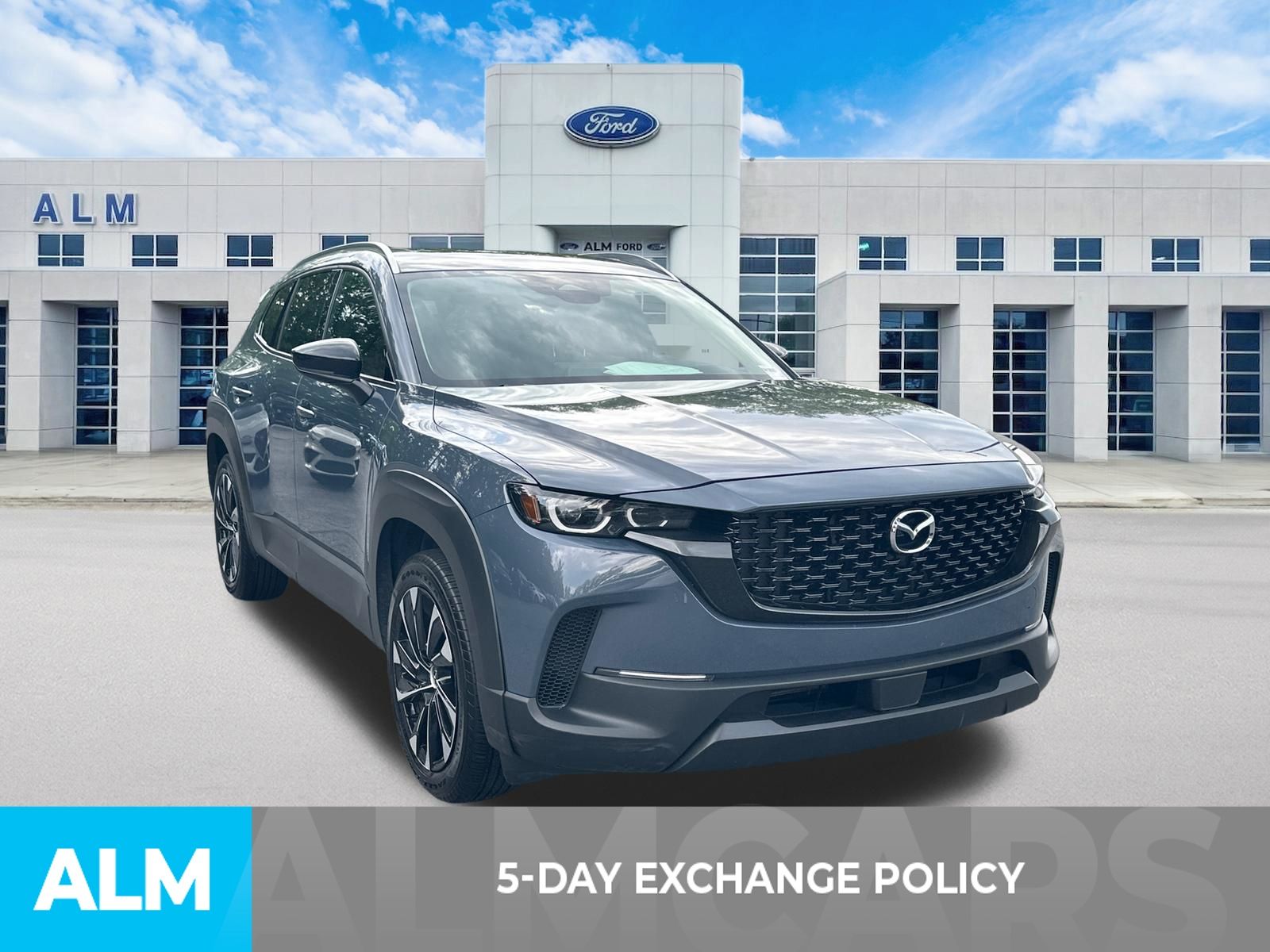 Certified Used 2025 Gray Mazda Premium Plus image 3