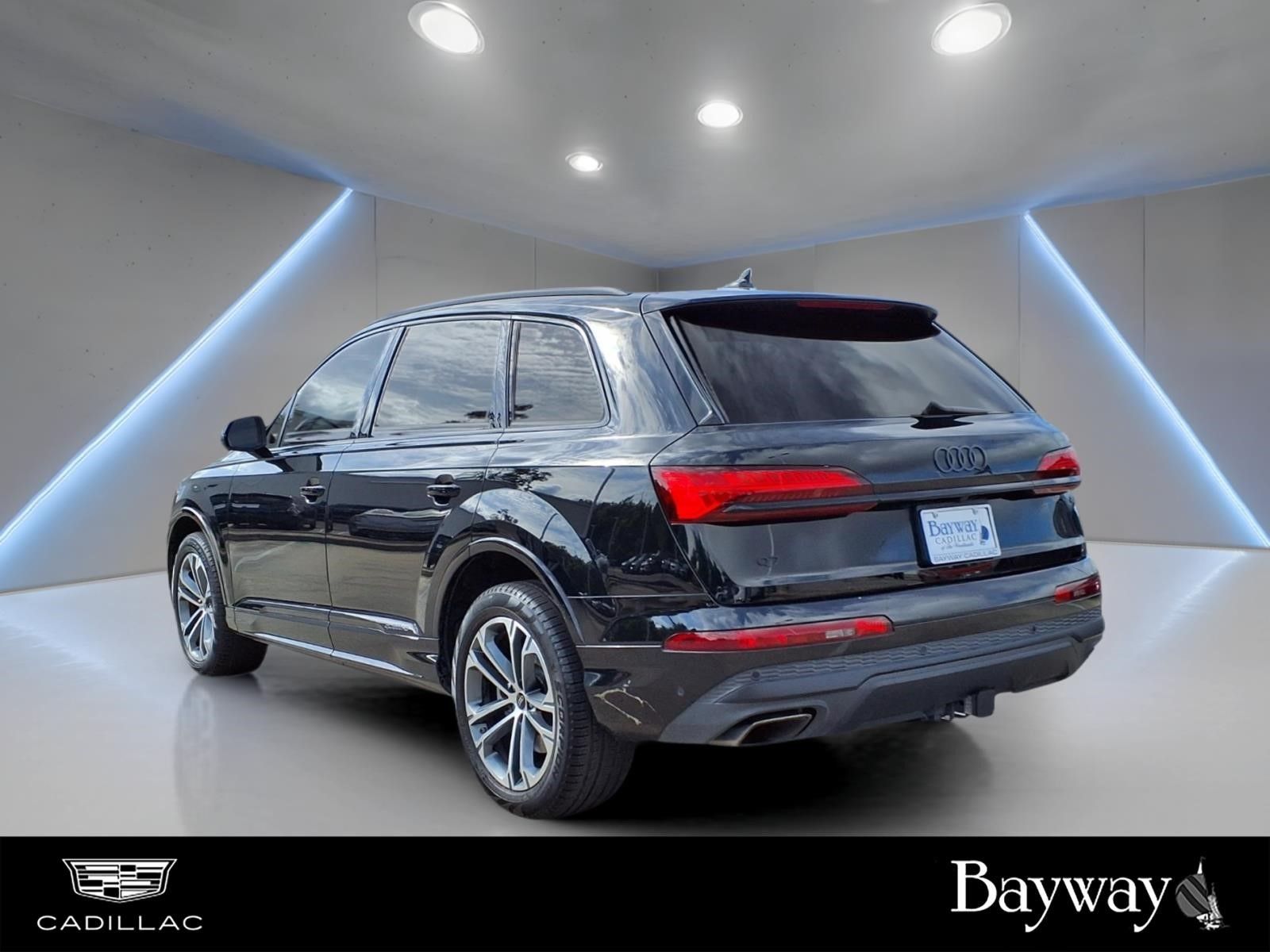 2025 Audi Q7 45 Premium Plus Black at DeMontrond Auto Country